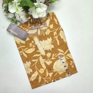 Pure Cotton Kurti