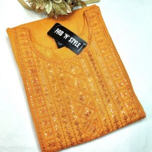 rayon cotton kurti