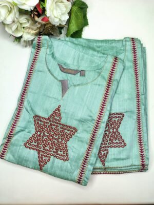 premium rawsilk kurti